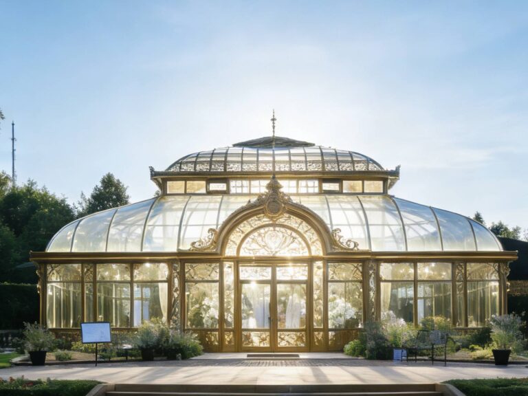 Large Victorian style greenhouse conservatory for wedding events YSGH-046, Victorian style greenhouse conservatory for wedding